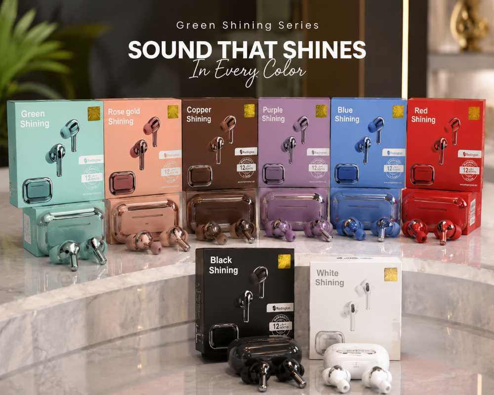 Premium Wireless Bluetooth Earbuds – Crystal Clear Sound, ENC Noise Reduction & Fast Charging | Multi Color